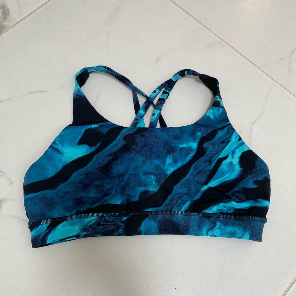Lululemon Blue Sportsbra